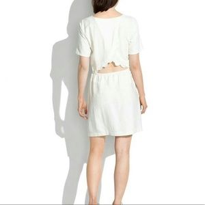 Black Madewell Scenic View Open Back Dress